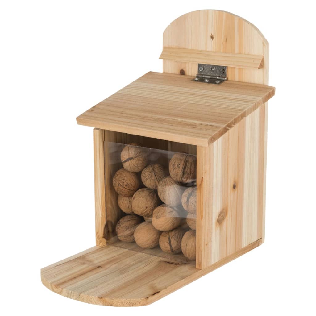 TRIXIE Eekhoornvoederhuisje 20x30x30 cm grenenhout afbeelding