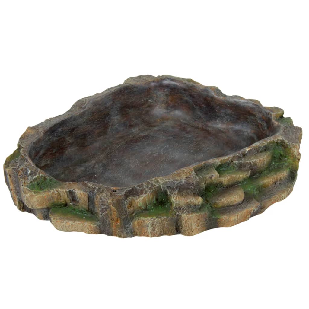 TRIXIE Reptielendrink- en voerbak 24x20 cm polyesterhars 76205 TRIXIE Reptielendrink- en voerbak 24x20 cm polyesterhars 76205