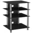 Vcm Tv Meubel Kast Hifi Bilus Zilver Zwart vcm kopen in de aanbieding Vcm Tv Meubel Kast Hifi Bilus Zilver Zwart vcm kopen in de aanbieding