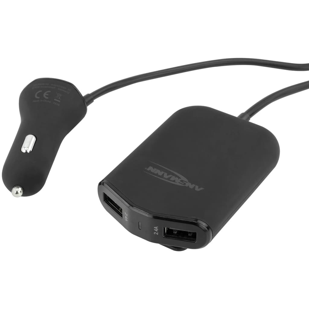 

Ansmann Auto USB-lader met 4 poorten 496 9,6 A 1000-0017