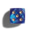 Philos Parelmoer Blauw Dobbelstenen 12Mm 36St philos kopen in de aanbieding