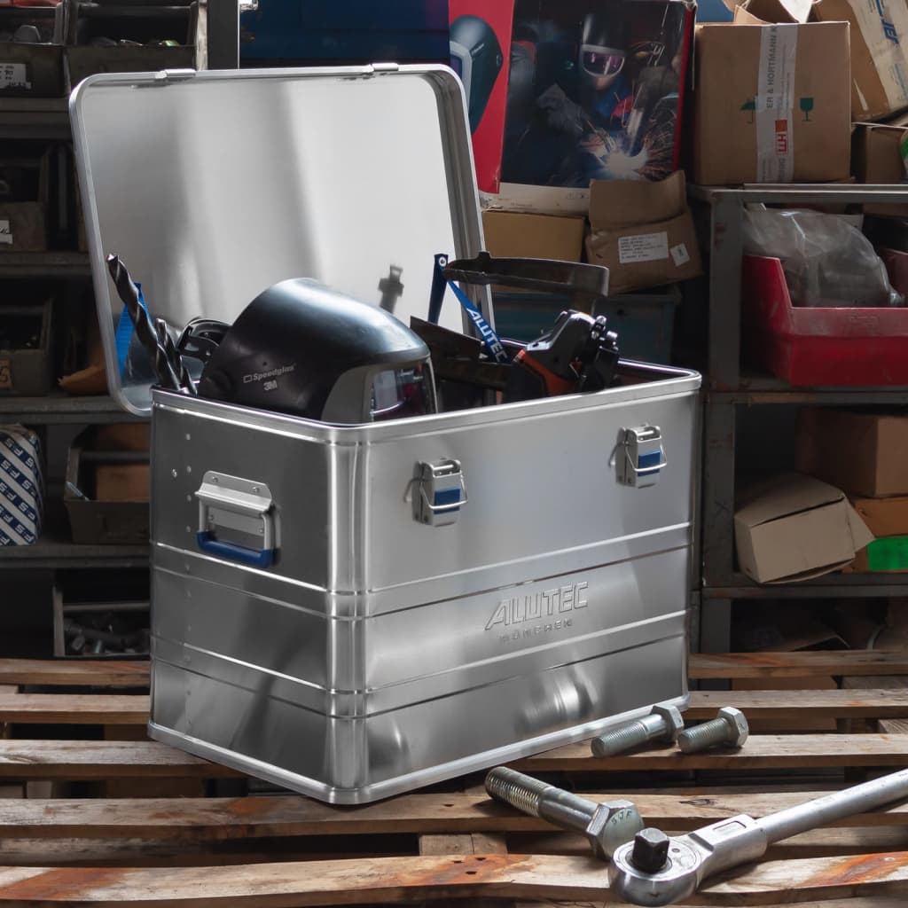 ALUBOX® E31 Premium Alukiste Transportbox Werkzeugkiste Truhe 42 x 31,5 x  35 cm