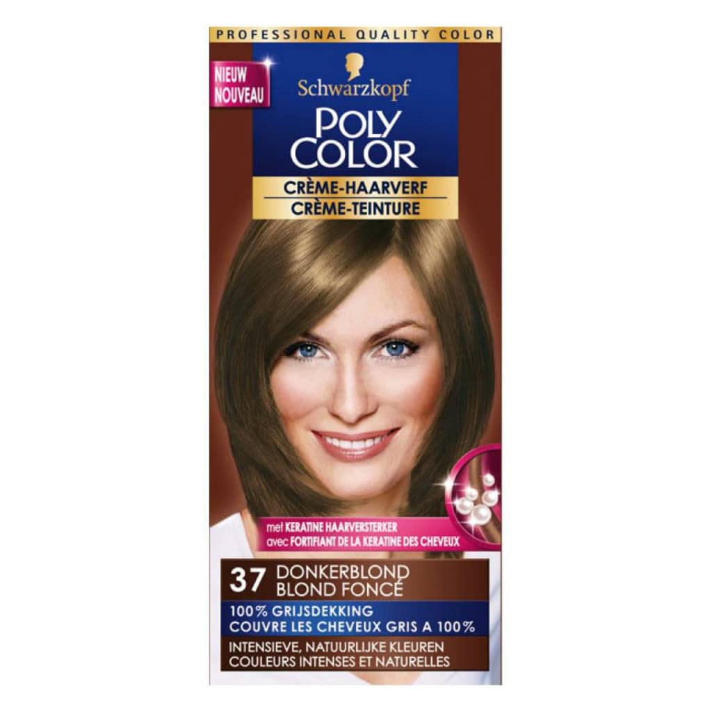 Schwarzkopf Poly Color Semi Permanente Haarverf 37 Donkerblond
