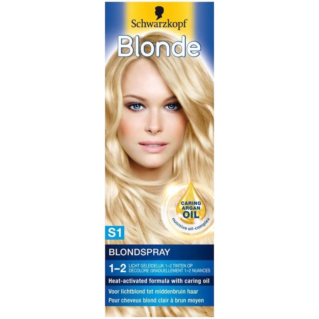 Afbeelding Schwarzkopf Blonde Haarkleuring - S1 Blond Spray 125 ml door Vidaxl.nl