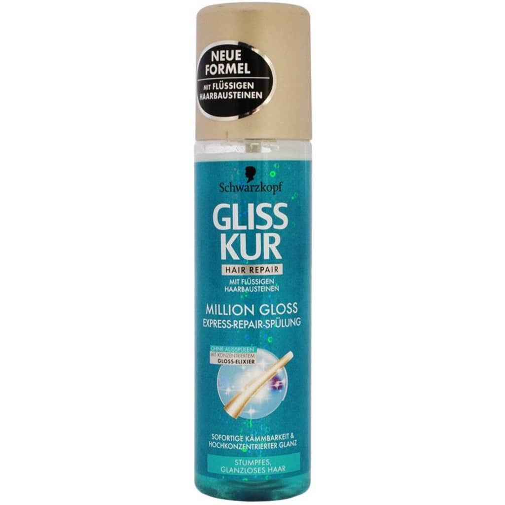 Afbeelding Schwarzkopf Gliss Kur Anti-Klit Spray - Million Gloss 200 ml door Vidaxl.nl