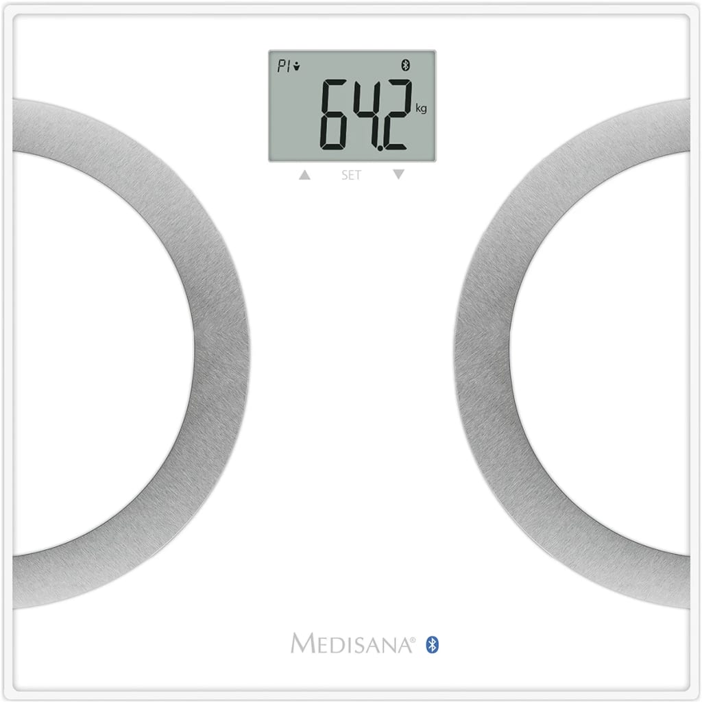 VidaXL - Medisana Lichaamsanalyse weegschaal BS 445 wit 180 kg 40441