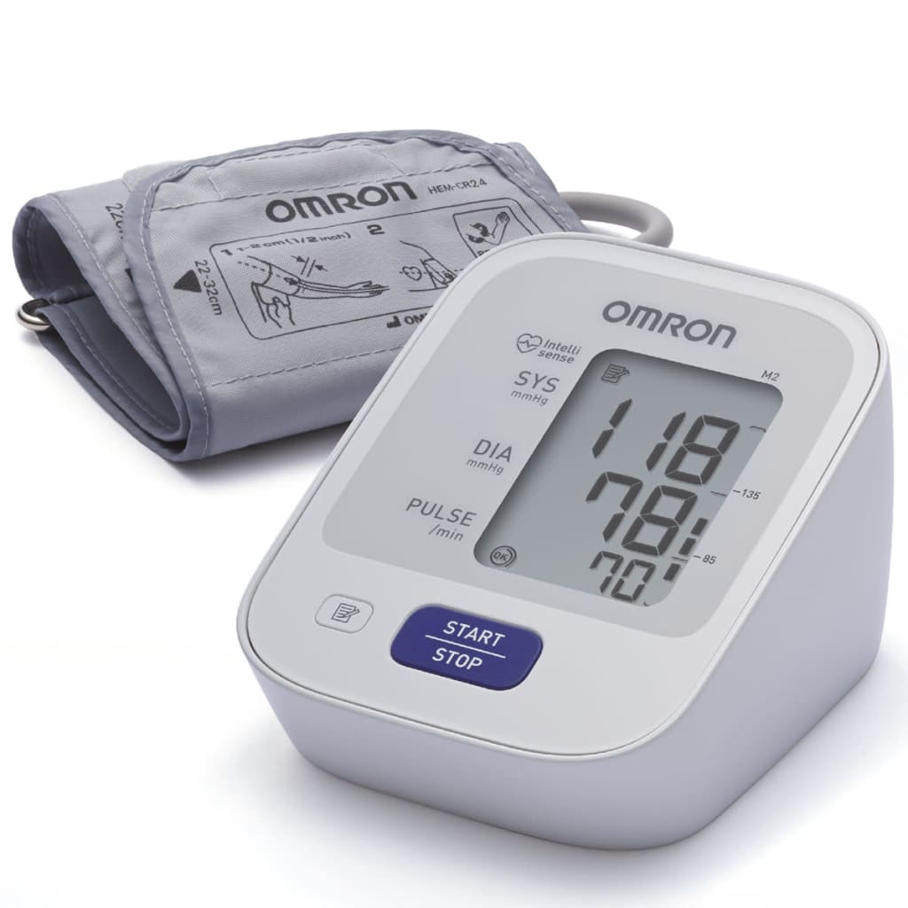 Afbeelding Omron Bloeddrukmeter bovenarm OMR-M2 (HEM-7121-E) door Vidaxl.nl