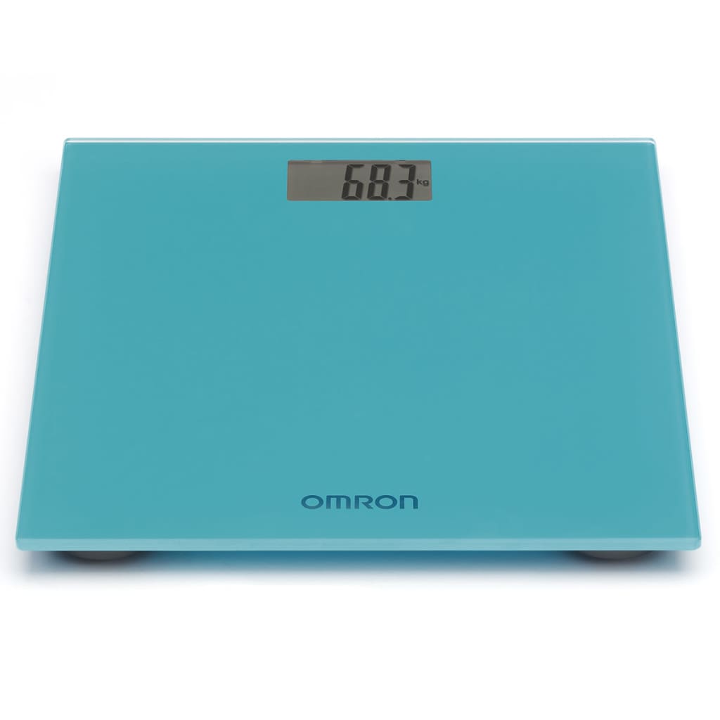 Omron digital badevægt blå 150 kg OMR-HN-289-EB