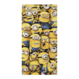 Universal Minions strandlaken - 100% katoen - 75x150 cm - Geel
