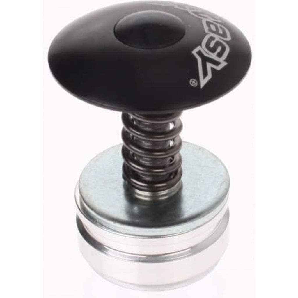 Xtasy Balhoofdplug 1 1/8 Inch Aluminium Zwart