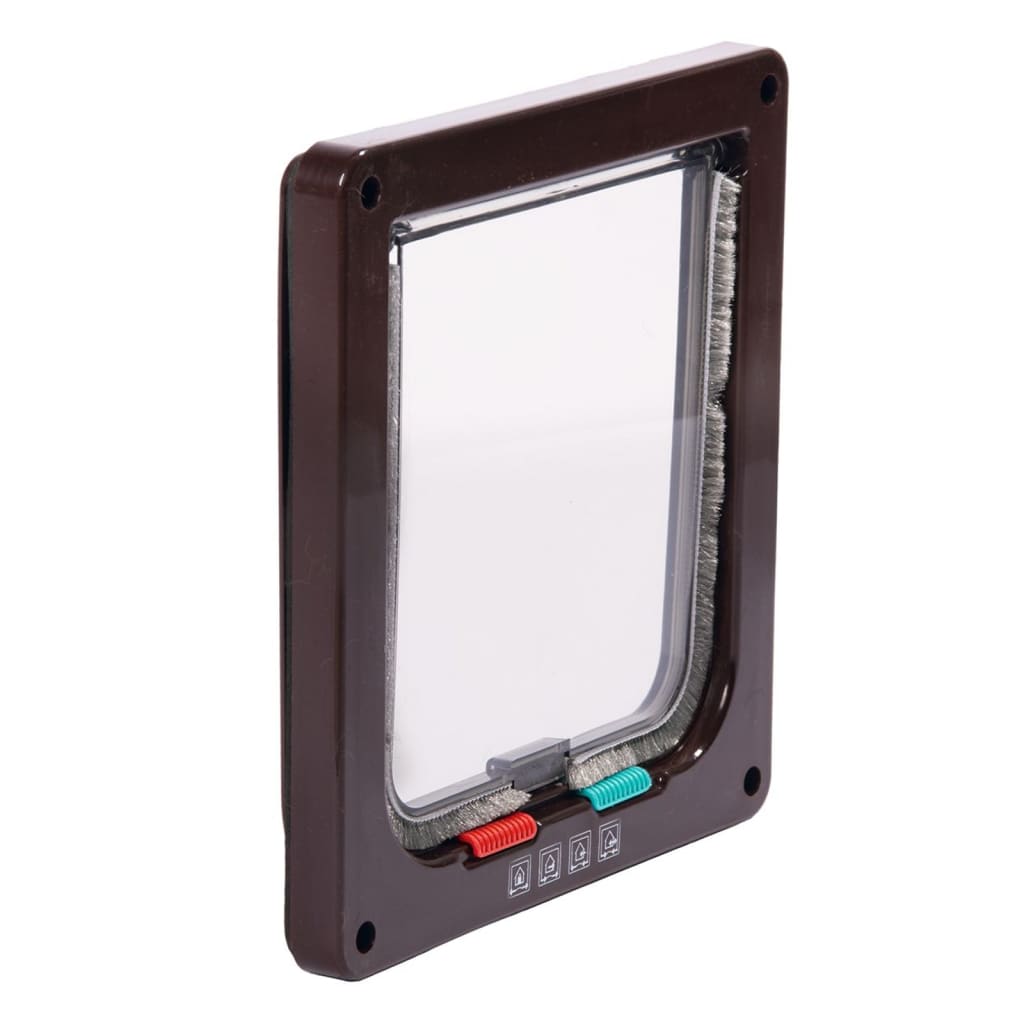 Karlie Chatière verrouillable à 4 voies Porta 19,2x5x20 cm Marron