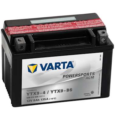Varta Bateria Powersports para motociclos AGM YTX9-4 / YTX9-BS[2/2]