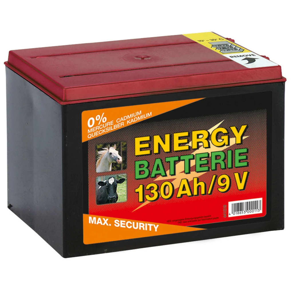 

Kerbl Zink-koolstof accu 9 V 130 Ah