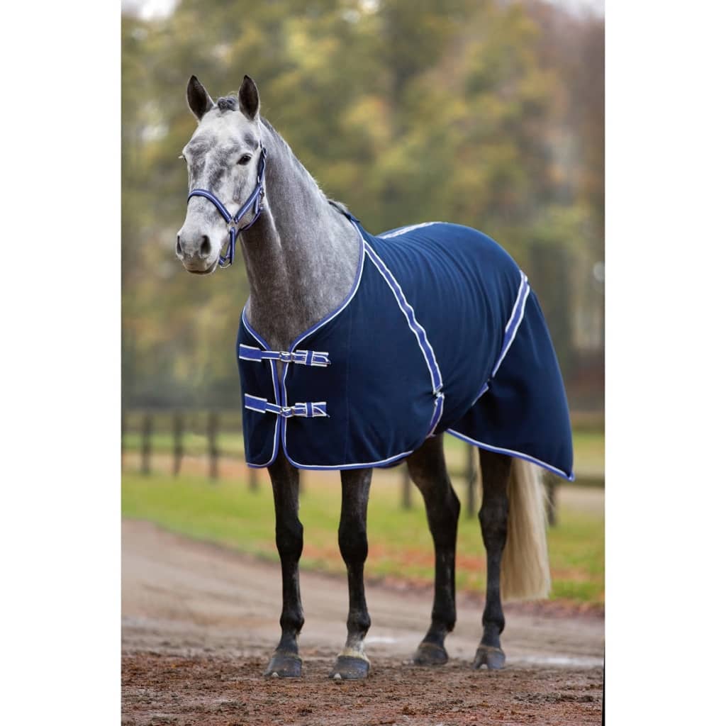 VidaXL - Kerbl Paardendeken RugBe Classic blauw 155 cm