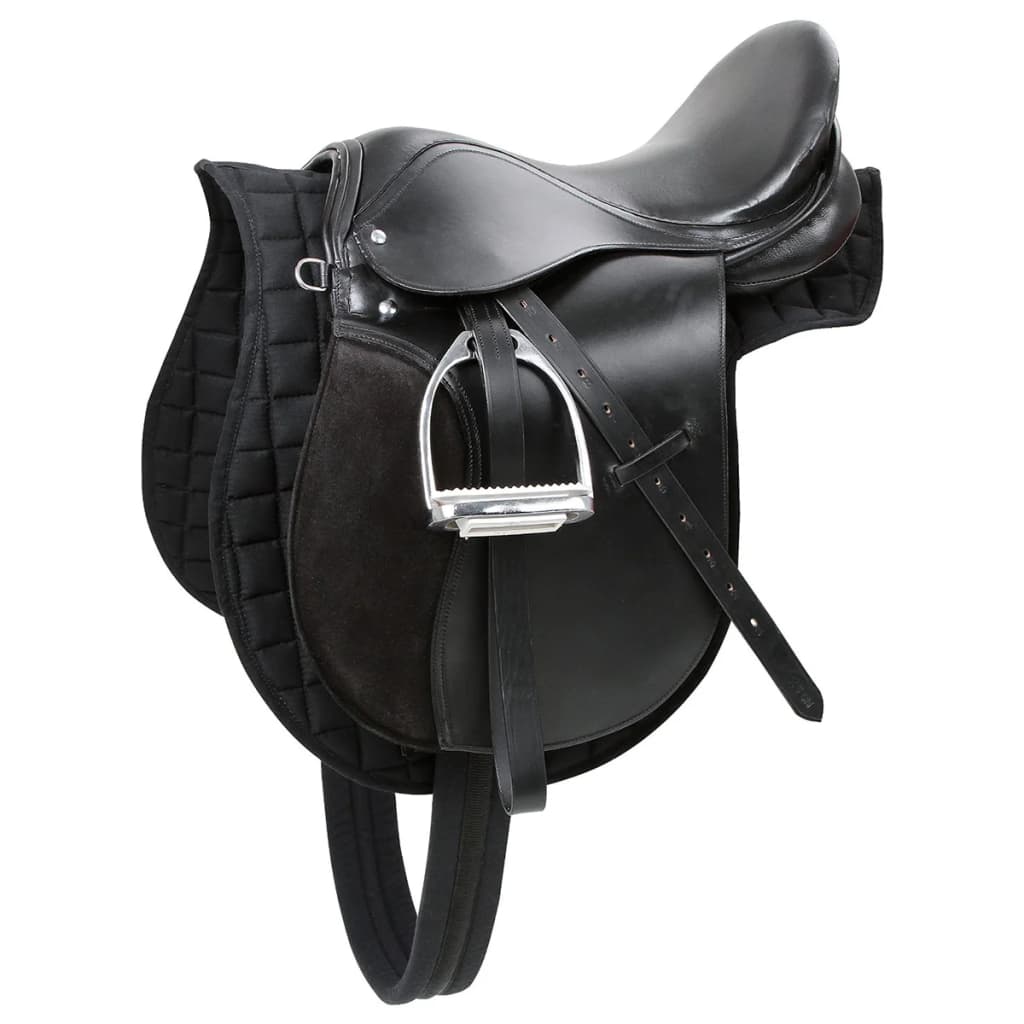 Kerbl Haflinger Selle en cuir Noir 32285