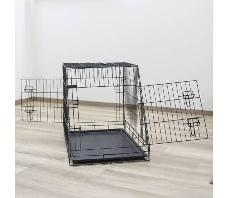 Kerbl Dog Cage 76x54x64 cm Black