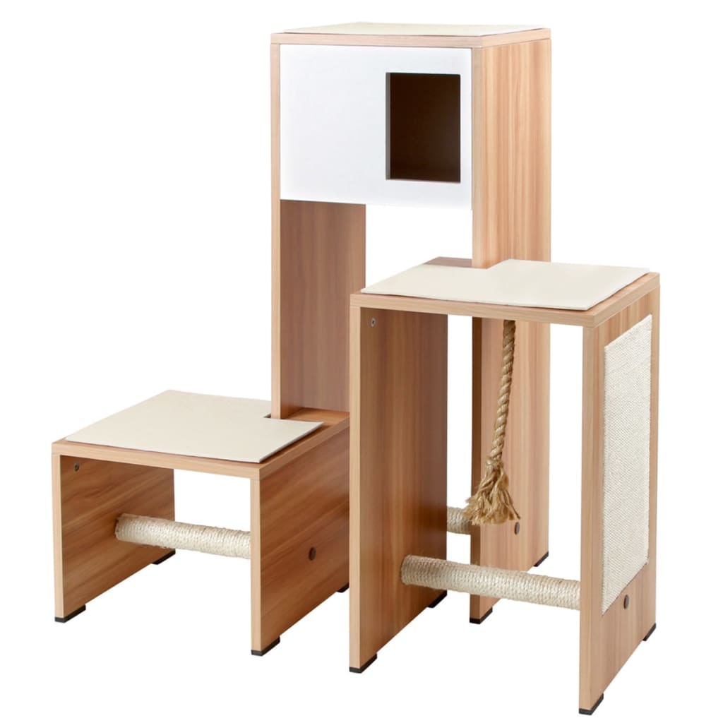 415633 Kerbl Cat Scratching Furniture ”Ambiente” White 100 cm 81521