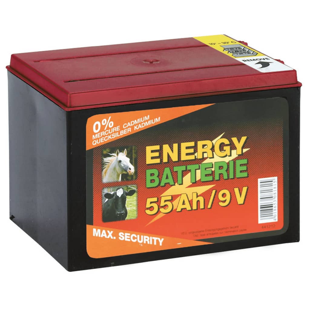 

Kerbl Zink-koolstof accu 9 V 55 Ah