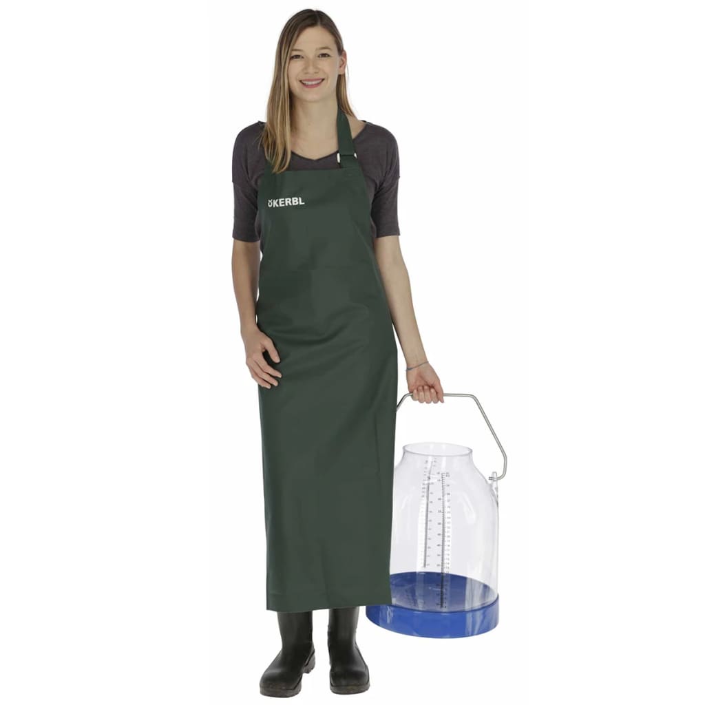 Kerbl Melkschort Premium 125x118 cm groen 15614 afbeelding