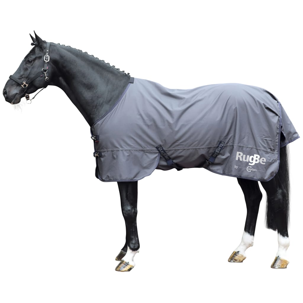 Afbeelding Covalliero Paardendeken RugBe Zero 115 cm grijs door Vidaxl.nl