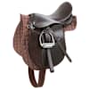 Kerbl Haflinger sadul, nahast, pruun