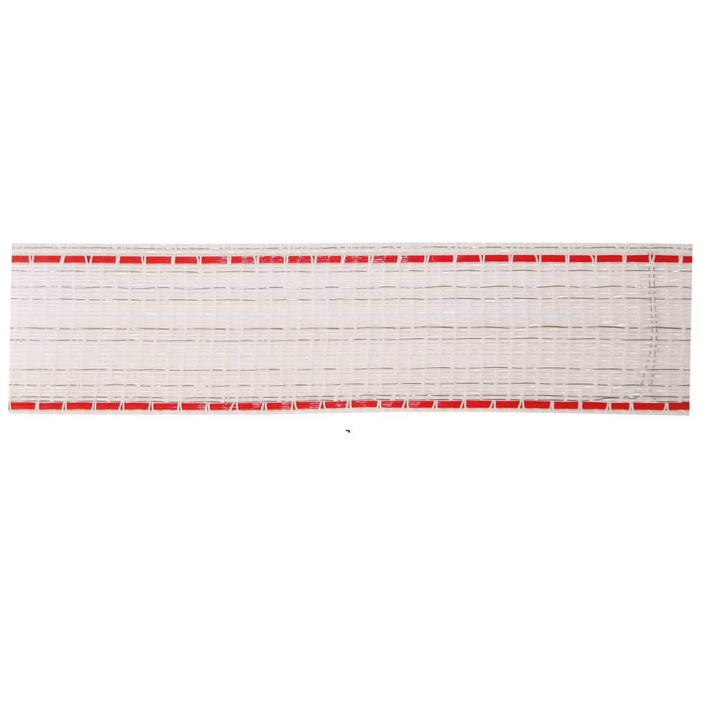 VidaXL - Kerbl afrasteringsband Profi 200 m 20 mm wit-rood TriC 59502