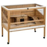 Kerbl Hok voor kleine dieren Indoor Deluxe 115x60x92,5 cm hout 82725