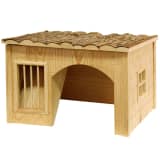 Kerbl Nagerhaus mit Heuraufe Nature 41 x 54 x 30 cm 82760