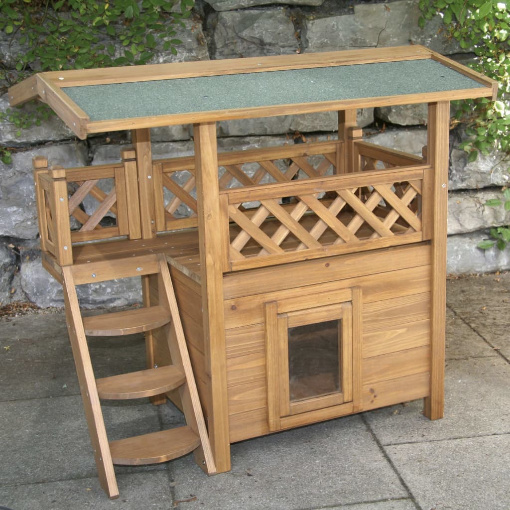 

Kerbl Kattenhuis Lodge 77x50x73 cm