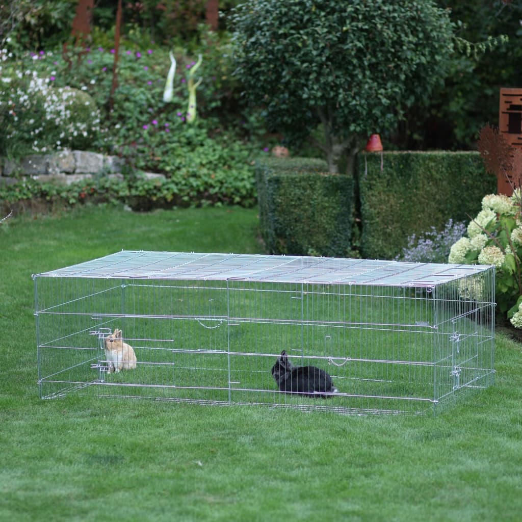 Kerbl Enclos extérieur pour petits animaux avec barrière de fuite