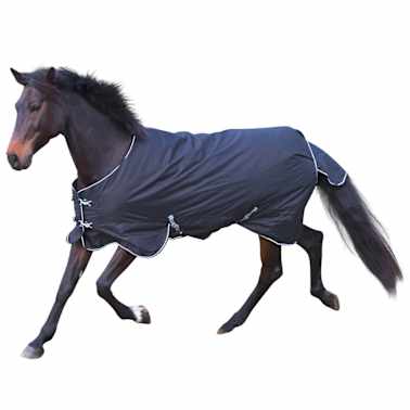 Kerbl RugBe Zero 1 Couverture dExt/érieur pour Cheval Noir//Rouge 155 cm