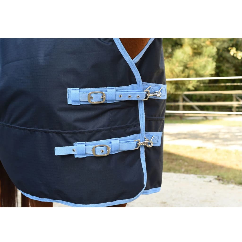 

Kerbl Paardendeken RugBe HighNeck 125/175 cm blauw 328664