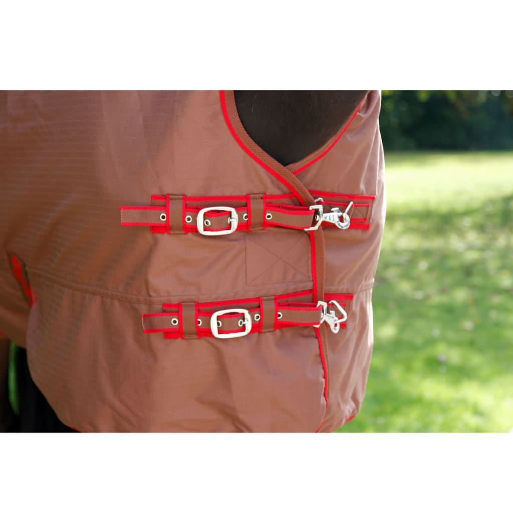 

Kerbl Paardendeken RugBe SuperHighNeck bruin 145 cm 328670