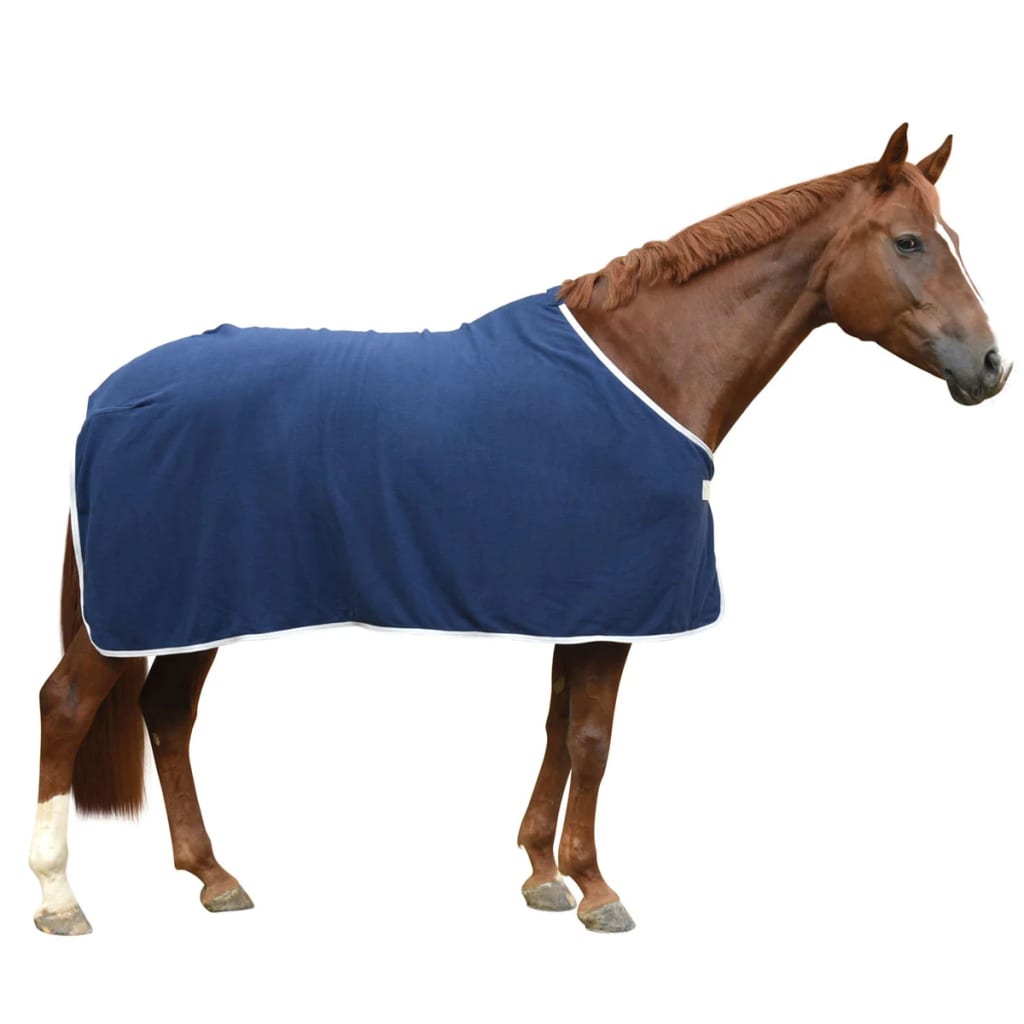 415993 Kerbl Fleece Rug ”RugBe Economic” Navy 125/175 cm 328681