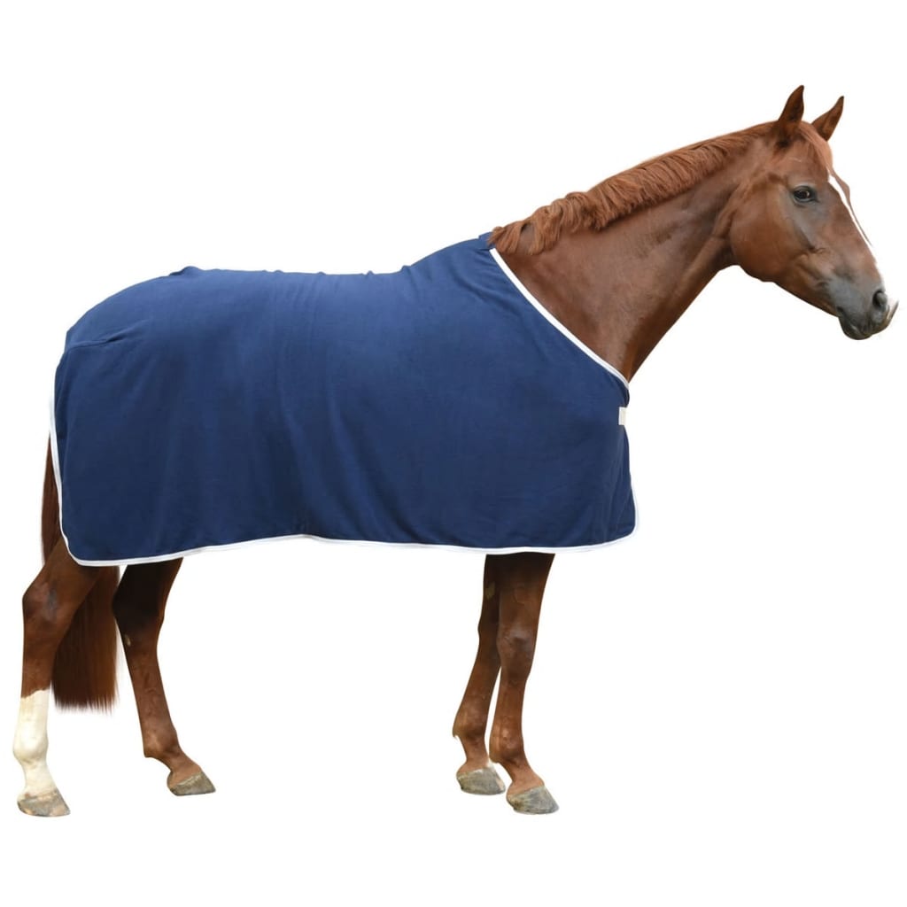 415994 Kerbl Fleece Rug ”RugBe Economic” Navy 135/185 cm 328682