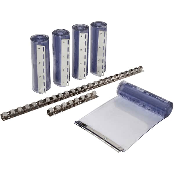 Kerbl ribakardinakomplekt PVC, 225 x 30 cm