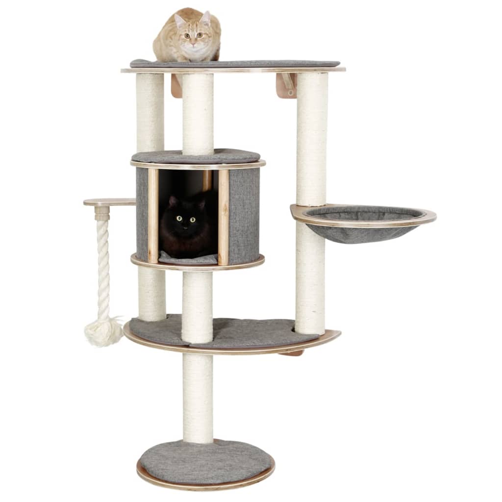 

Kerbl Wandgemonteerde krabpaal Dolomit Tofana Pro grijs 117 cm 81542