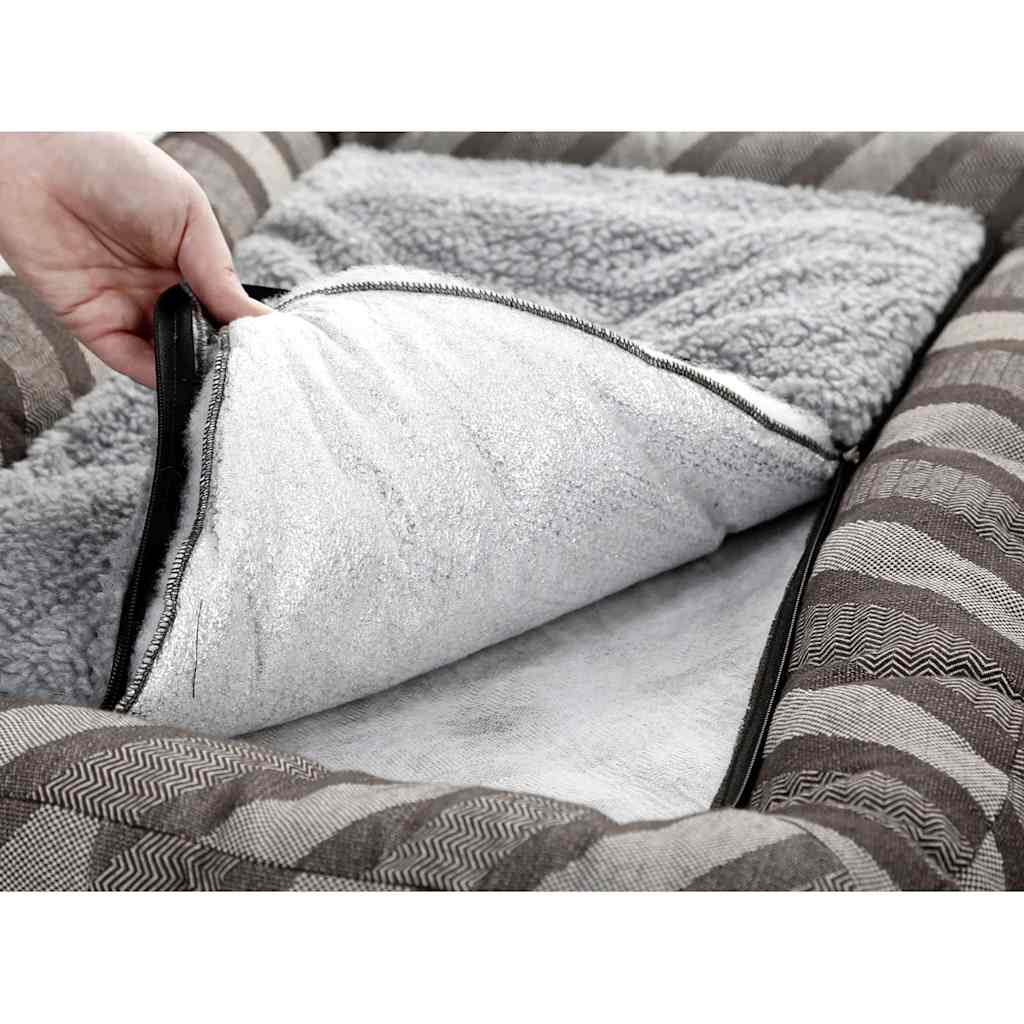 

Kerbl Huisdierenbed Pablo 100x65 cm grijs 80366