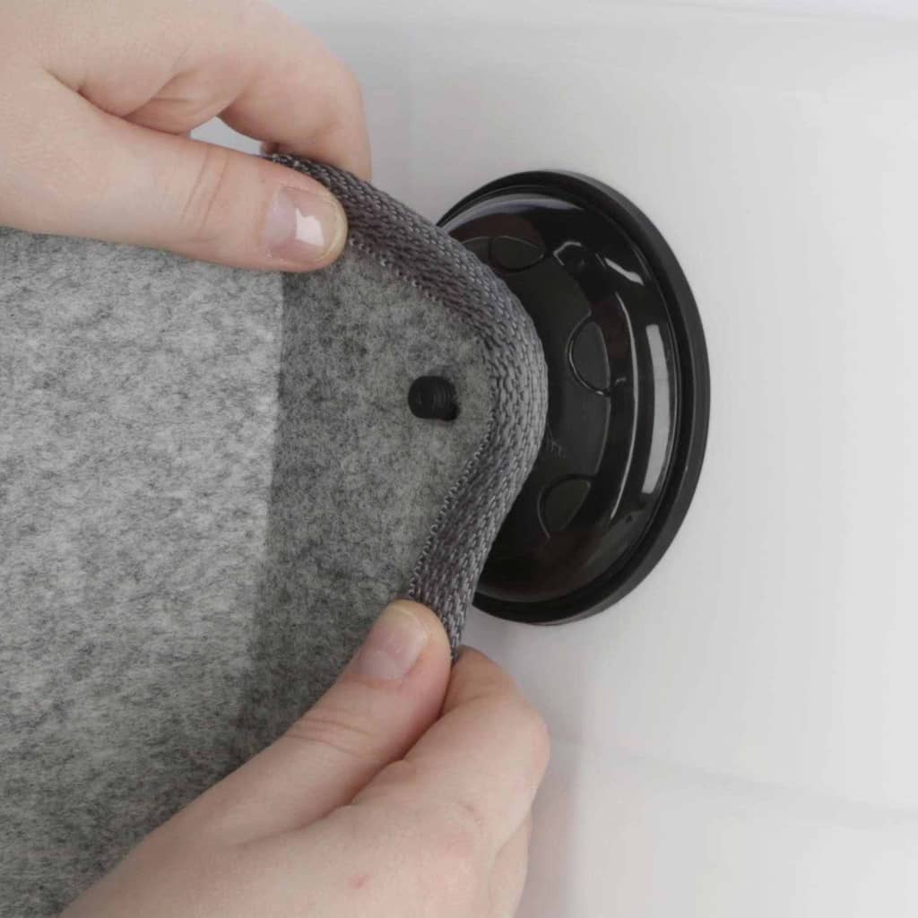 Lettino Per Gatti Da Finestra Filzino 70x26x26 Cm Grigio Kerbl 18 width=274