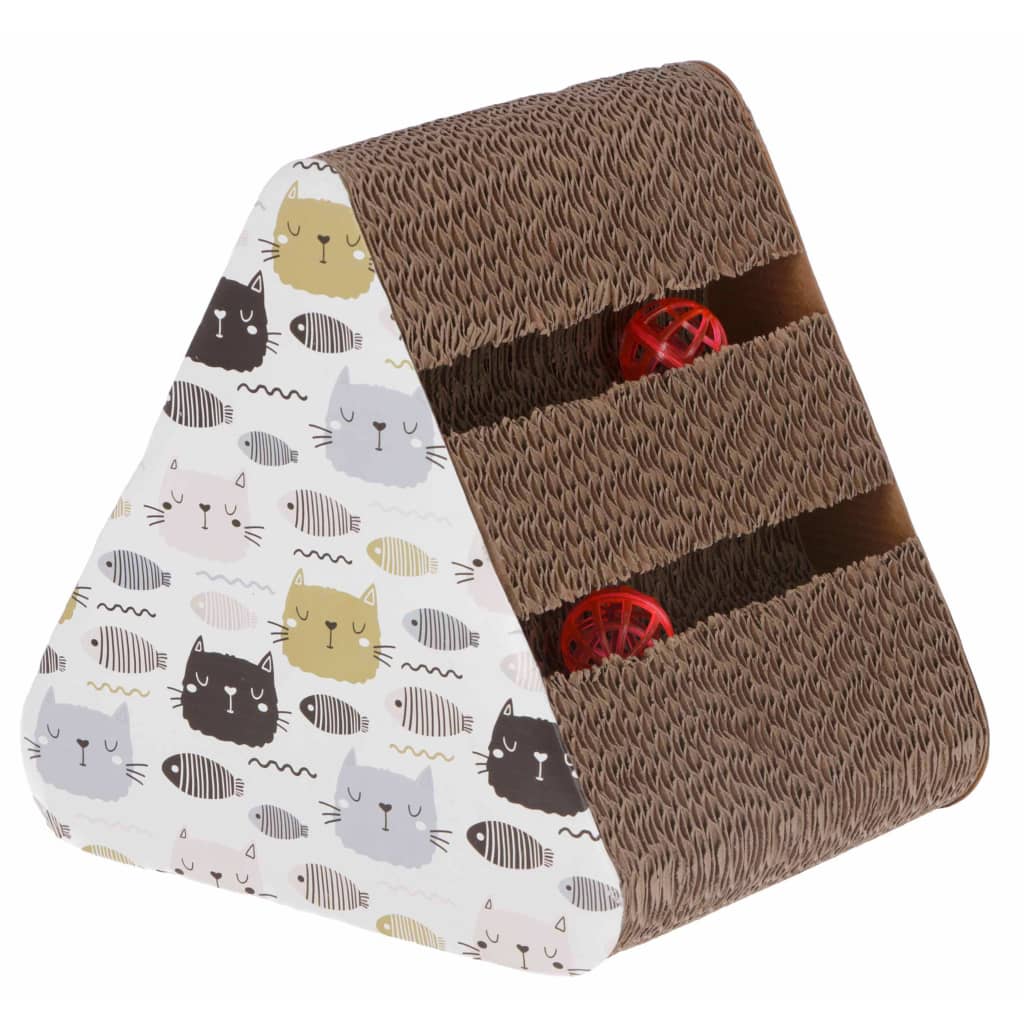 

Kerbl Kattenkrabbord Boon 22x26x26 cm bruin