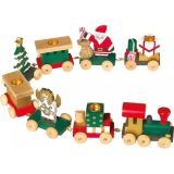 Small Foot Kersttrein Caravaan 54 x 4 x 8 cm