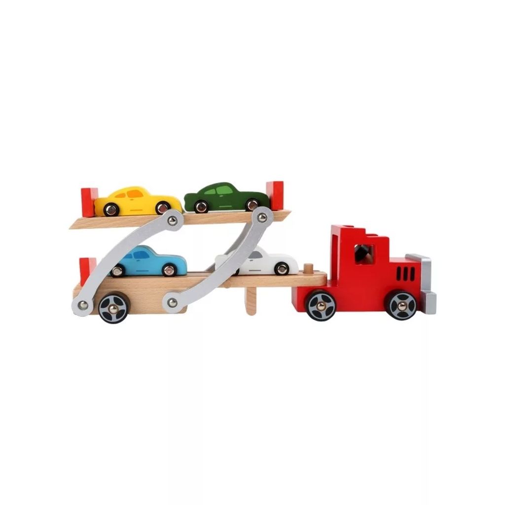 Small Foot Houten Autotransportvoertuig