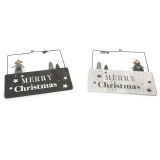 Small Foot Decoratieborden Merry Christmas hout 2 stuks