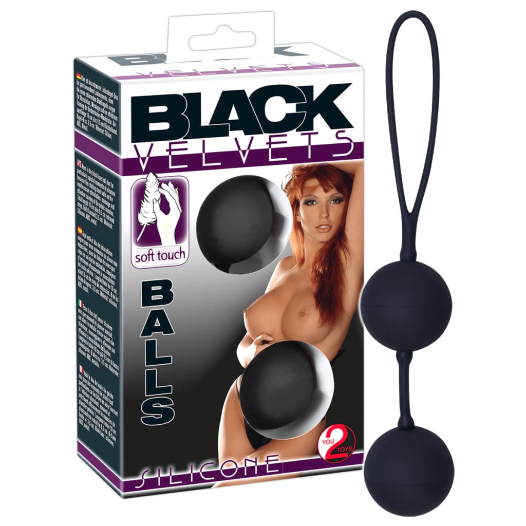 Afbeelding Not specified Black Velvets - Perfecte zwarte vaginaballetjes door Vidaxl.nl