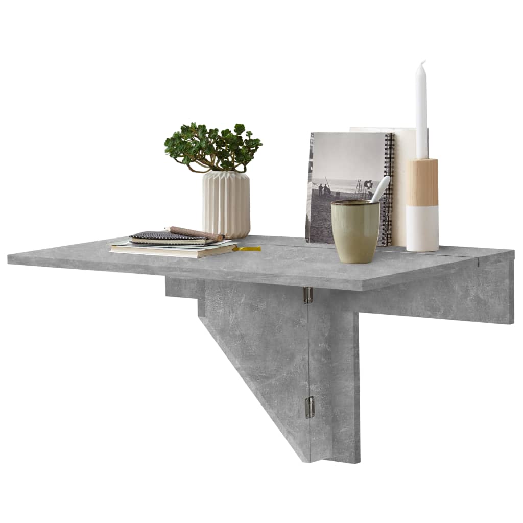 FMD Seinälle kiinnitettävä pöytä betoni