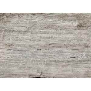 FMD Drawer Cabinet Sand Oak, High Gloss White