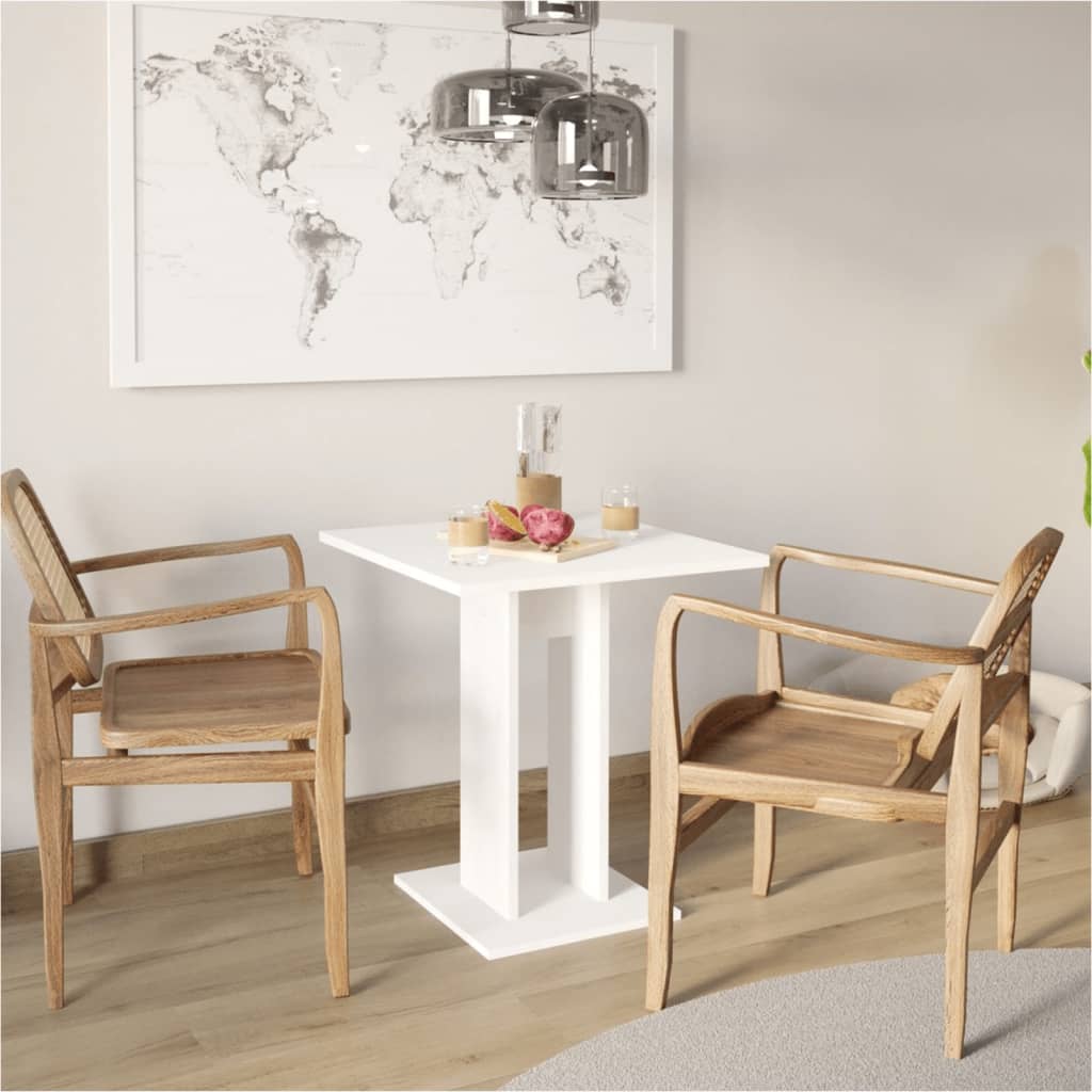 FMD Spisebord 70 cm hvit - Møbler > Bord > Spisebord