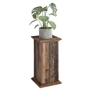 FMD Aksentbord med d&oslash;r 57,4 cm gammeldags stil m&oslash;rk