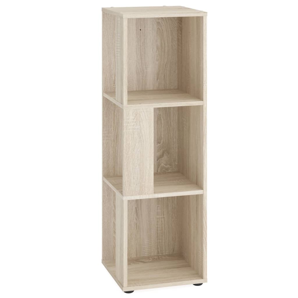 Corner Shelf With 6 Side Compartments Sonoma Oak FMD 13 width=274