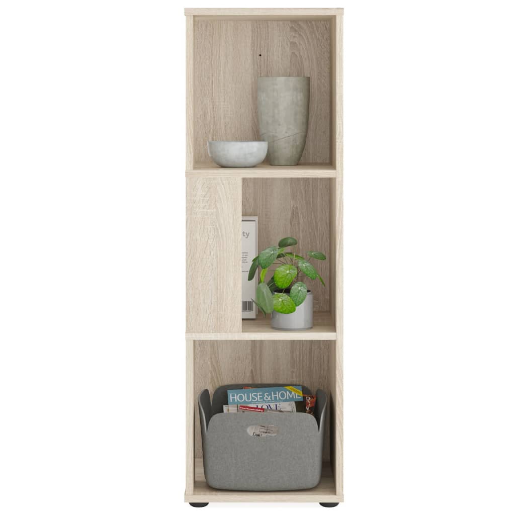 Corner Shelf With 6 Side Compartments Sonoma Oak FMD 14 width=274